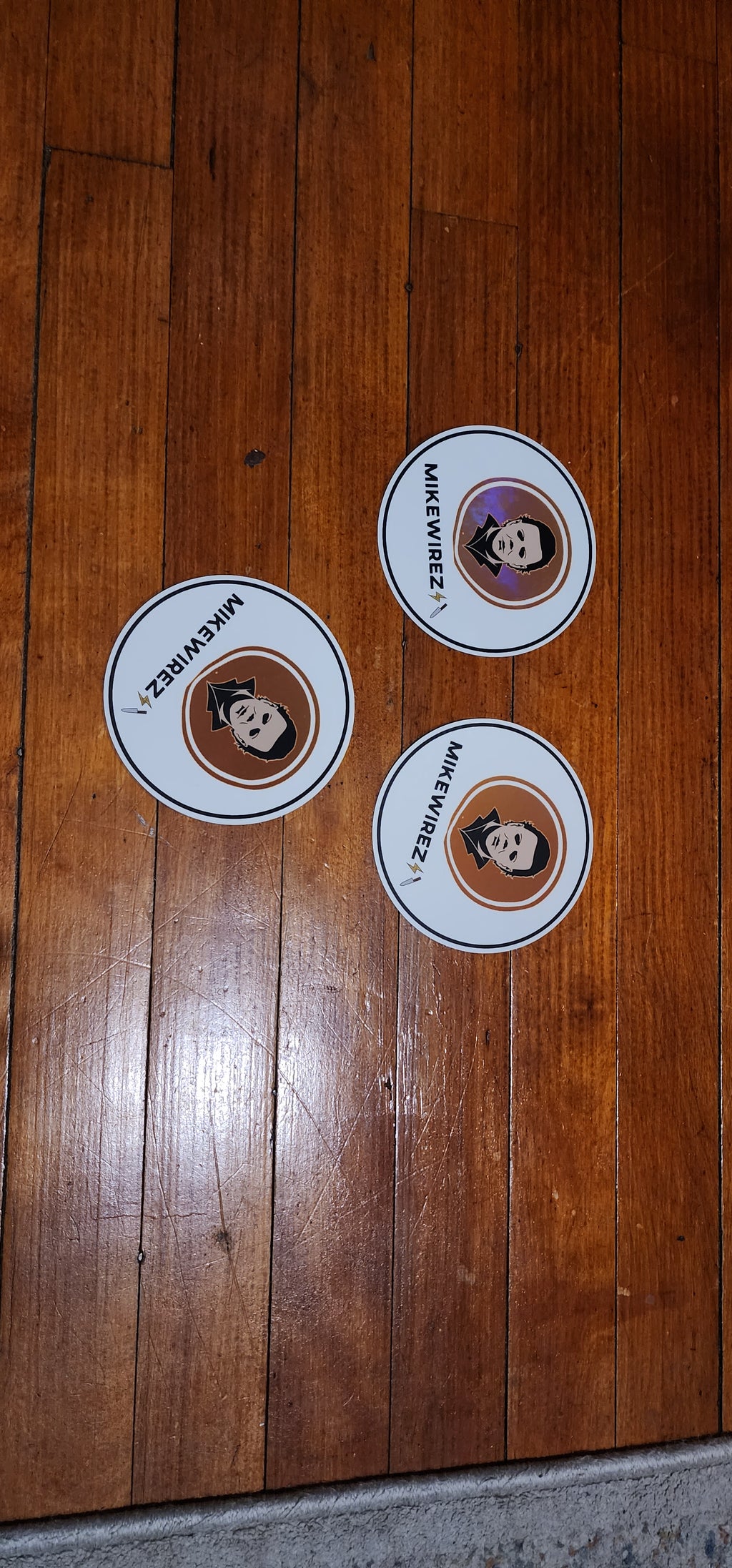 Mikewirez Holographic stickers