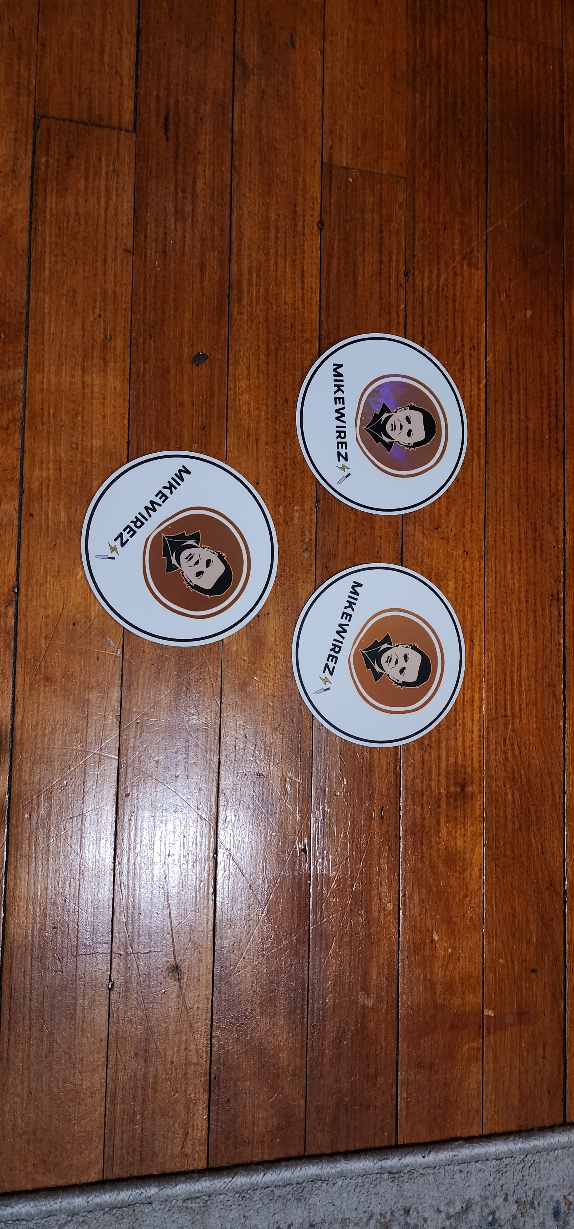 Mikewirez Holographic stickers