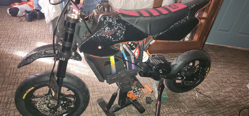 Mx650 qs165 10k nom batbike 72v