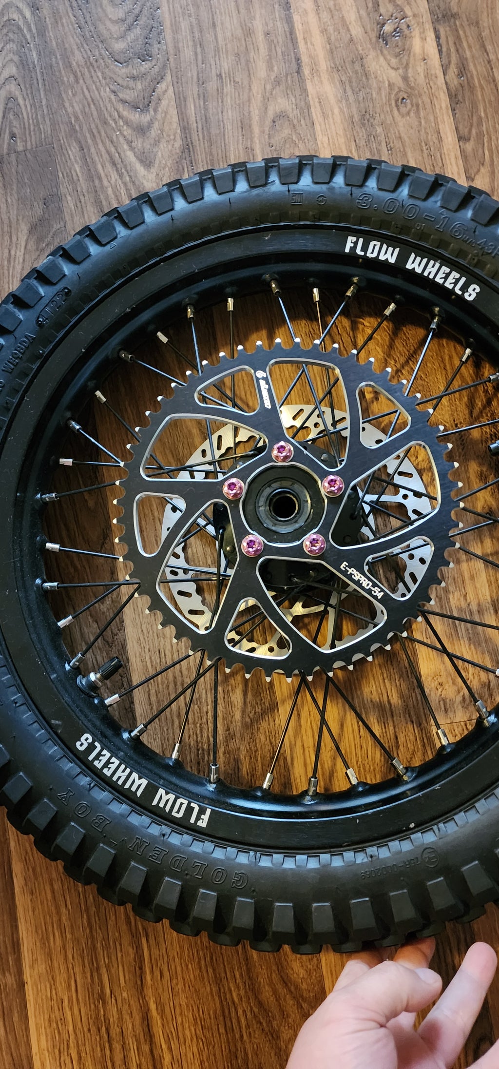 Eride pro Flow Rear wheel