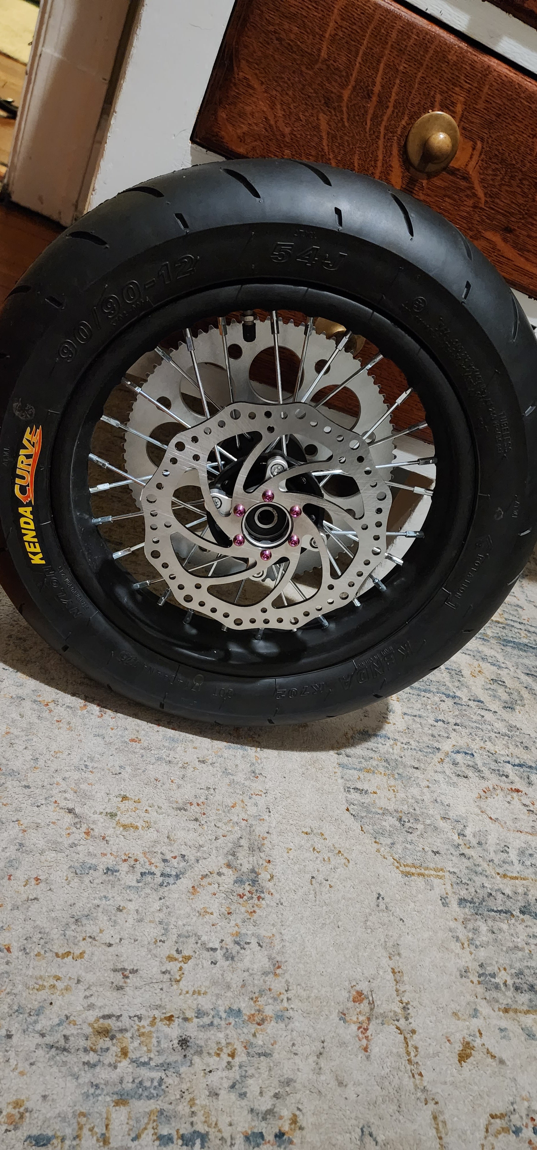 12" SuperMoto Wheels